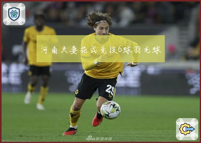 河南夫妻花式竞技6球羽毛球